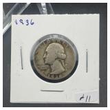1936 Washington Quarter
