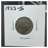1923-S Buffalo Nickel