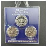 2006 Nevada Statehood Quarter Coin Set