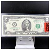 2017 A $2.00 Gem Bu Note; Higher Grade