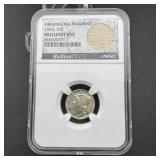 Mercury NGC Brilliant Unc 1944 Silver Dime w/Origi