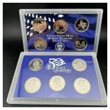 2002 & 2004 5-quarter Proof Set Coins