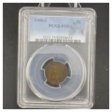 1908-S Indian Head Cent ï¿½ PCGS F15 Key Date