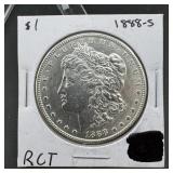 1888-S Morgan Silver Dollar San Francisco Mint 90%