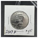 2007-P Kennedy Half Dollar