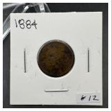 1884 Indian Head Penny - nice detail!