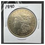 1890 Morgan Silver Dollar