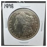 1898 Morgan Silver Dollar
