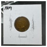1909 Indian Head Cent