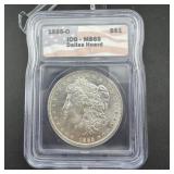 1885-O Morgan Silver Dollar ICG MS65 Dallas Hoard