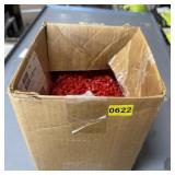 Lot Of Poly Pd-20 Red Flange Jic Plugs; Lot Of Pol