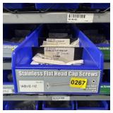 Bin With Assorted Hardware Items; See Photos; Quan