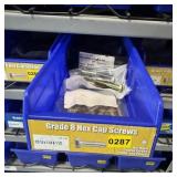 Bin With Assorted Hardware Items; See Photos; Quan