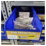 Bin With Assorted Hardware Items; See Photos; Quan