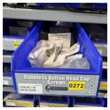 Bin With Assorted Hardware Items; See Photos; Quan