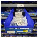 Bin With Assorted Hardware Items; See Photos; Quan