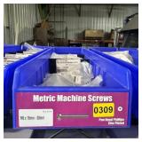 Bin With Assorted Hardware Items; See Photos; Quan