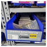 Bin With Assorted Hardware Items; See Photos; Quan