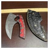 Mhs Cutlery Knife 6' Skinner Ulu Knife Includes L