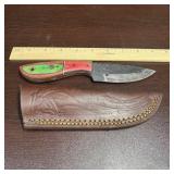 MHS Cutlery Harden Steel Knife with Sheath, full t