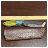 MHS Cutlery Harden Steel Knife with Sheath, full t