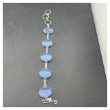 Moonstone Toggle Bracelet