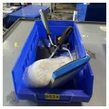 Bin Of Assorted Hardware Items; Bin With Assorted