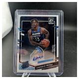 Leonard Miller Rated Rookie Autograph Optic Basket