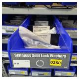 Bin With Assorted Hardware Items; See Photos; Quan