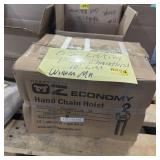 1-ton Chain Hoist; 10 Ft Lift