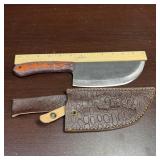 MHS Cutlery Harden steel 7' Clever  with Sheath