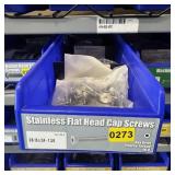 Bin With Assorted Hardware Items; See Photos; Quan