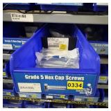 Bin With Assorted Hardware Items; See Photos; Quan