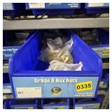 Bin With Assorted Hardware Items; See Photos; Quan