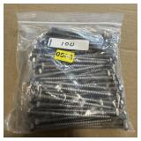 Approx. (100) 3.5' Hex Lag Bolts; Approximately 1