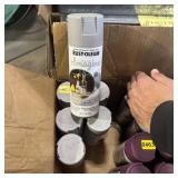 Quantity (6) Rust-oleum Cement Finish Spray Paint;