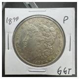1899 Morgan Silver Dollar ï¿½ Low Mintage; Philadelp