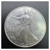 2021 American Silver Eagle; .999 Fine Silver; One