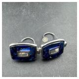Sarah's Hope Sterling Silver Dichroic Glass Earrin