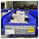 Bin With Assorted Hardware Items; See Photos; Quan