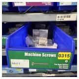 Bin With Assorted Hardware Items; See Photos; Quan