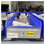 Bin With Assorted Hardware Items; See Photos; Quan