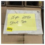 Quantity (15) 2042 Strut Tees