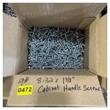 9lb - 8-32x1-3/8' Cabinet Handle Screws