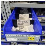 Bin With Assorted Hardware Items; See Photos; Quan