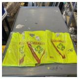 (3) Hi-vis Vests L/xl; With Logo