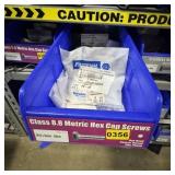 Bin With Assorted Hardware Items; See Photos; Quan