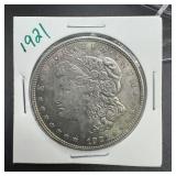 1921 Morgan Silver Dollar