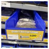 Bin With Assorted Hardware Items; See Photos; Quan