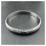 Hinged Bangle Bracelet